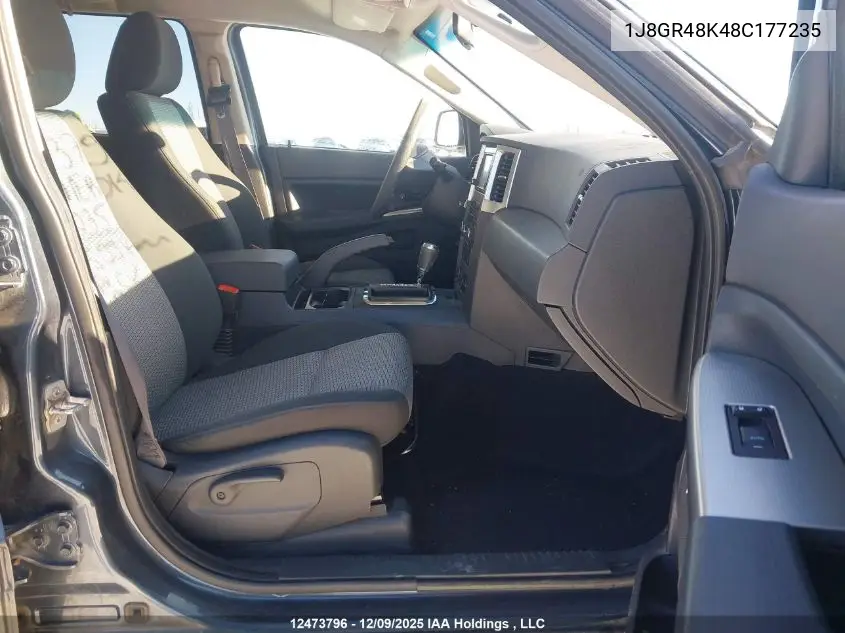 1J8GR48K48C177235 2008 Jeep Grand Cherokee Laredo