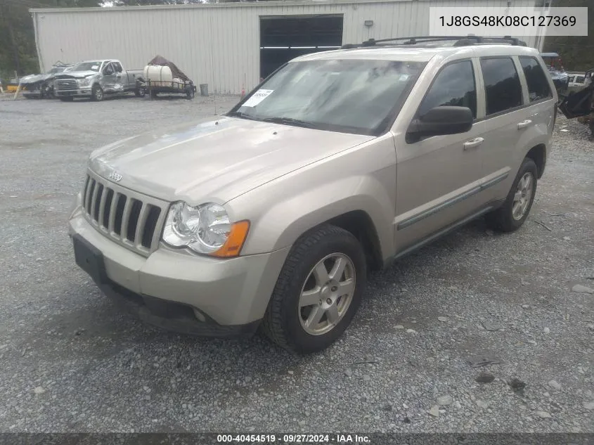 1J8GS48K08C127369 2008 Jeep Grand Cherokee Laredo