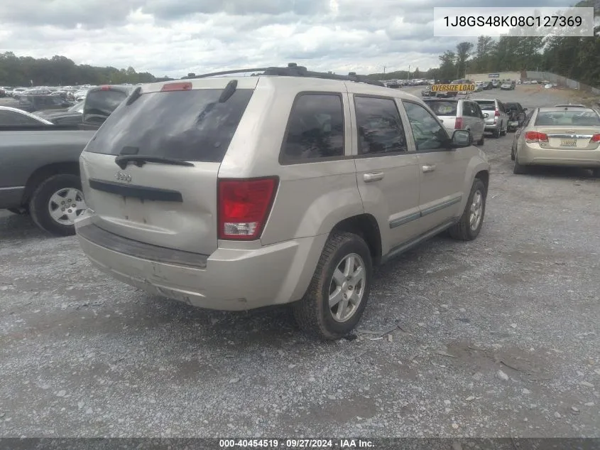 2008 Jeep Grand Cherokee Laredo VIN: 1J8GS48K08C127369 Lot: 40454519