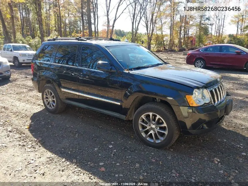 1J8HR58268C236456 2008 Jeep Grand Cherokee Limited