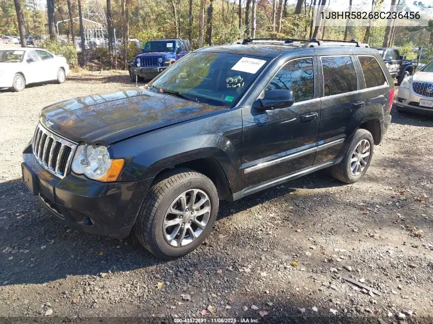 1J8HR58268C236456 2008 Jeep Grand Cherokee Limited