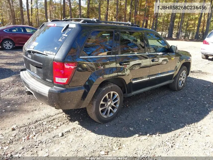 1J8HR58268C236456 2008 Jeep Grand Cherokee Limited