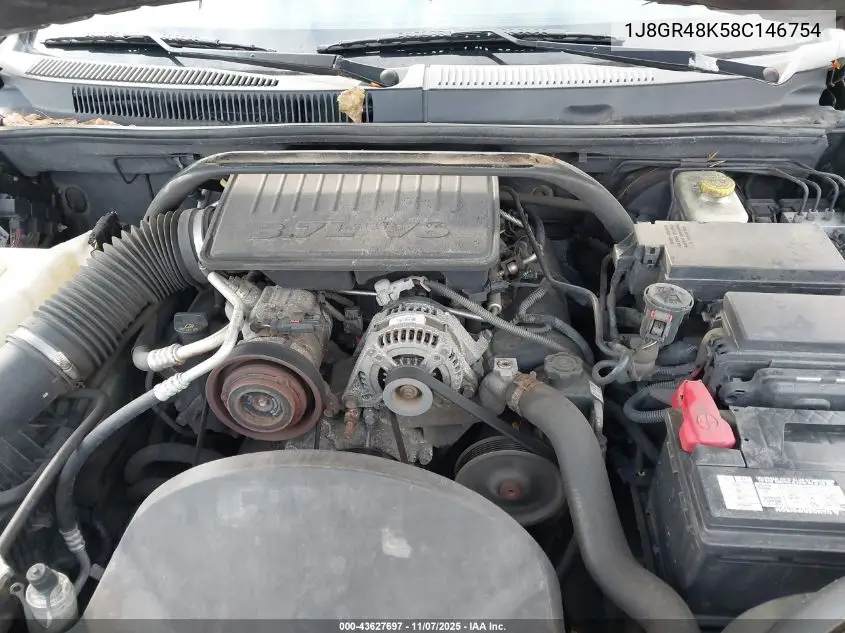 1J8GR48K58C146754 2008 Jeep Grand Cherokee Laredo