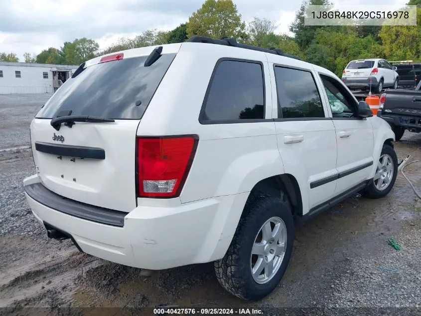 1J8GR48K29C516978 2009 Jeep Grand Cherokee Laredo