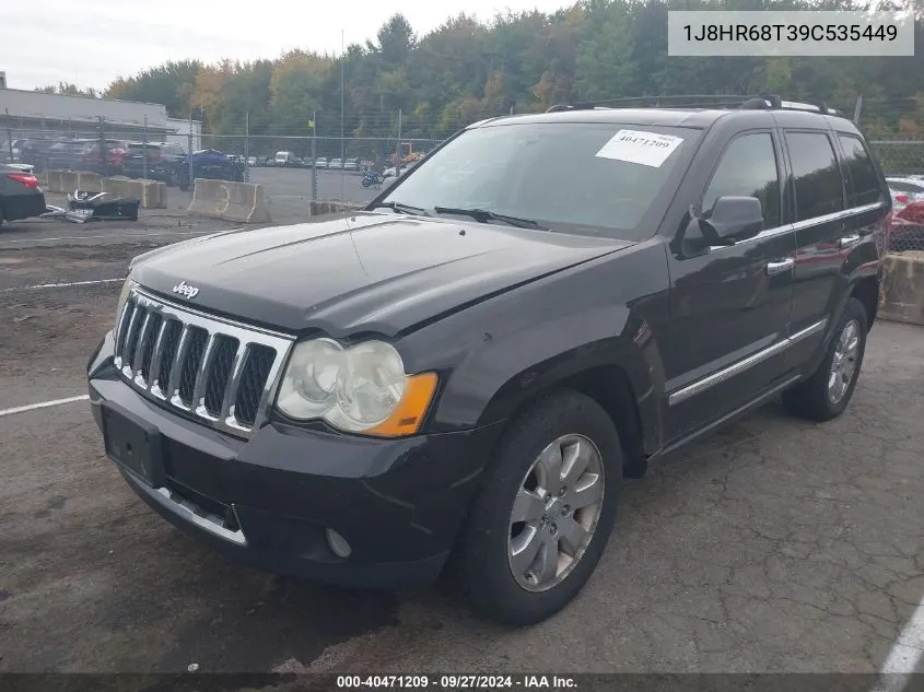 2009 Jeep Grand Cherokee Overland VIN: 1J8HR68T39C535449 Lot: 40471209