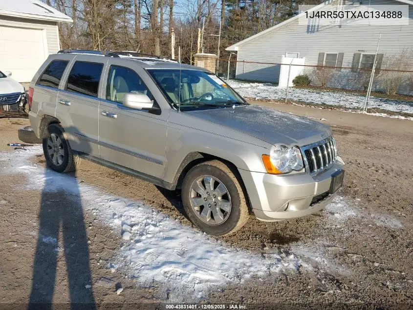 1J4RR5GTXAC134888 2010 Jeep Grand Cherokee Limited