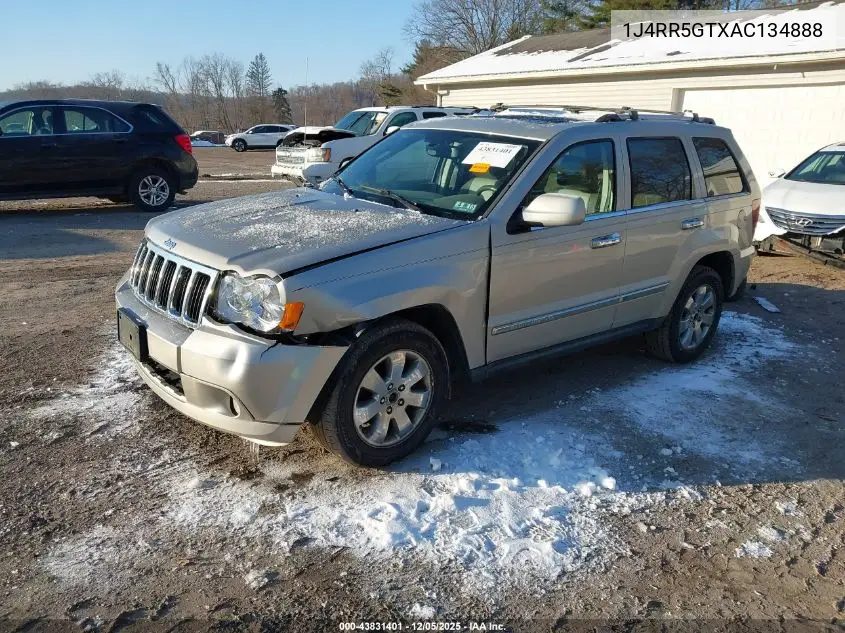 1J4RR5GTXAC134888 2010 Jeep Grand Cherokee Limited