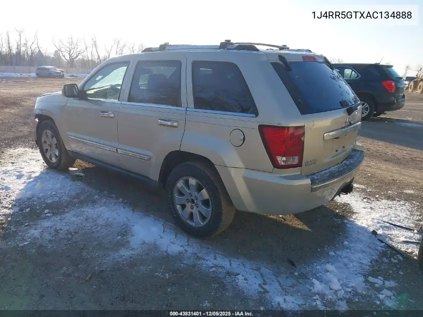 1J4RR5GTXAC134888 2010 Jeep Grand Cherokee Limited