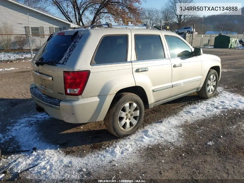 1J4RR5GTXAC134888 2010 Jeep Grand Cherokee Limited