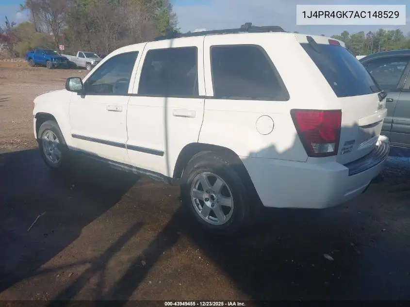 1J4PR4GK7AC148529 2010 Jeep Grand Cherokee Laredo