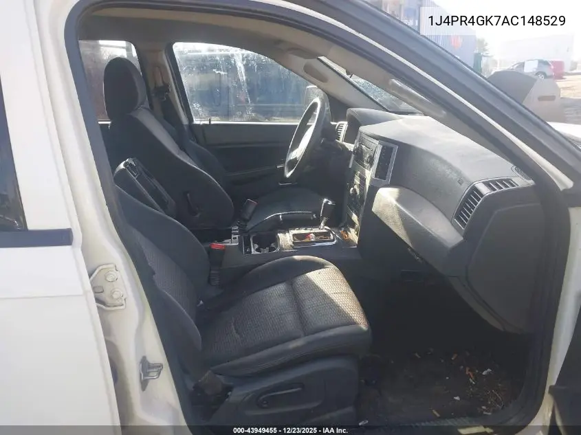 1J4PR4GK7AC148529 2010 Jeep Grand Cherokee Laredo