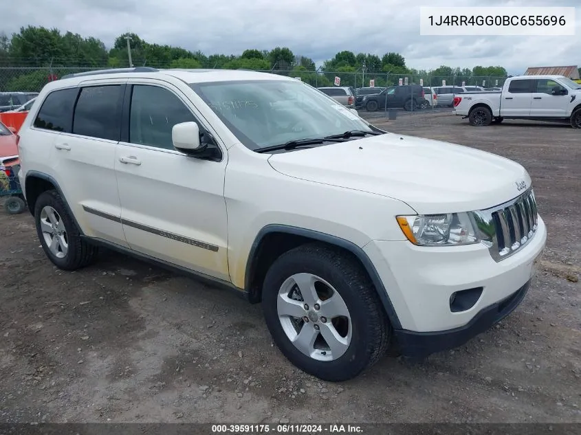 2011 Jeep Grand Cherokee Laredo VIN: 1J4RR4GG0BC655696 Lot: 39591175