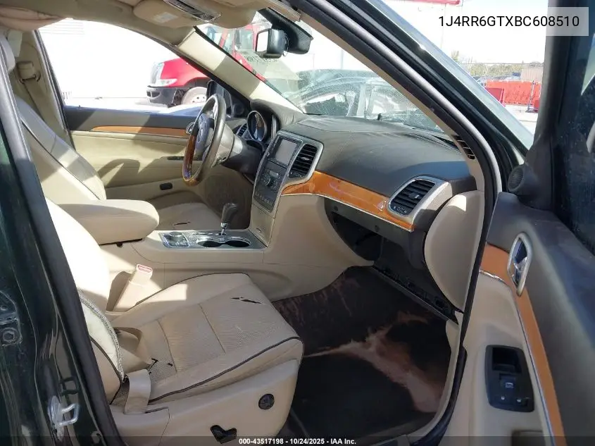 1J4RR6GTXBC608510 2011 Jeep Grand Cherokee Overland