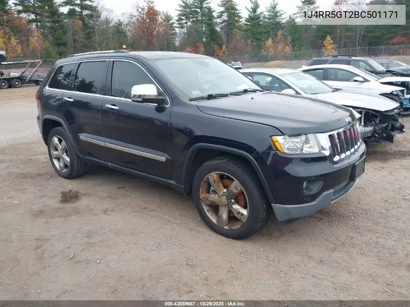 1J4RR5GT2BC501171 2011 Jeep Grand Cherokee Limited