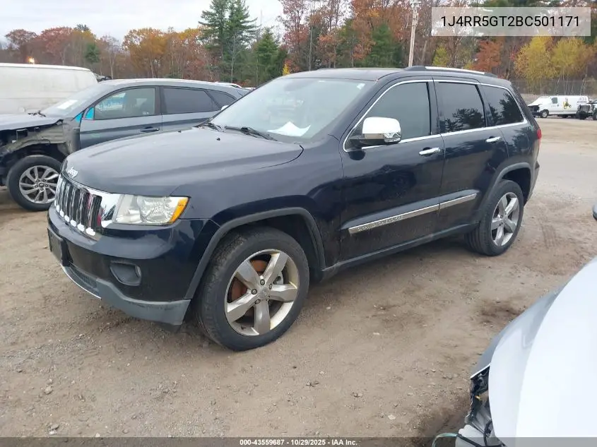 1J4RR5GT2BC501171 2011 Jeep Grand Cherokee Limited