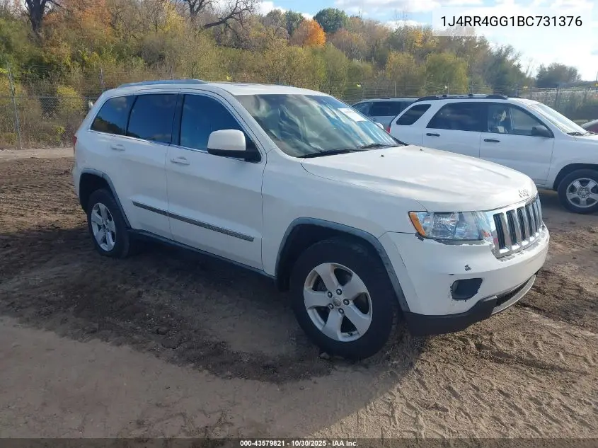 1J4RR4GG1BC731376 2011 Jeep Grand Cherokee Laredo