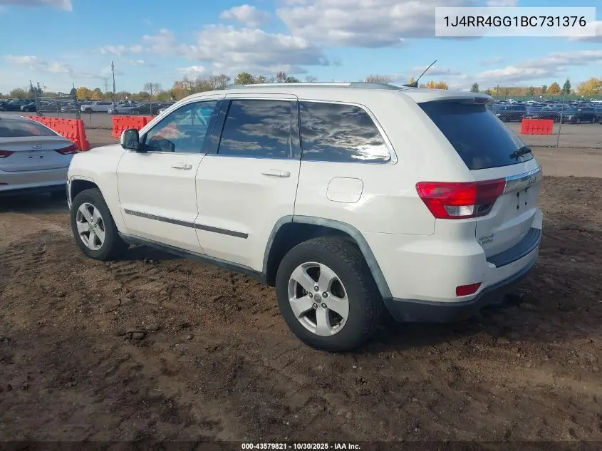 1J4RR4GG1BC731376 2011 Jeep Grand Cherokee Laredo