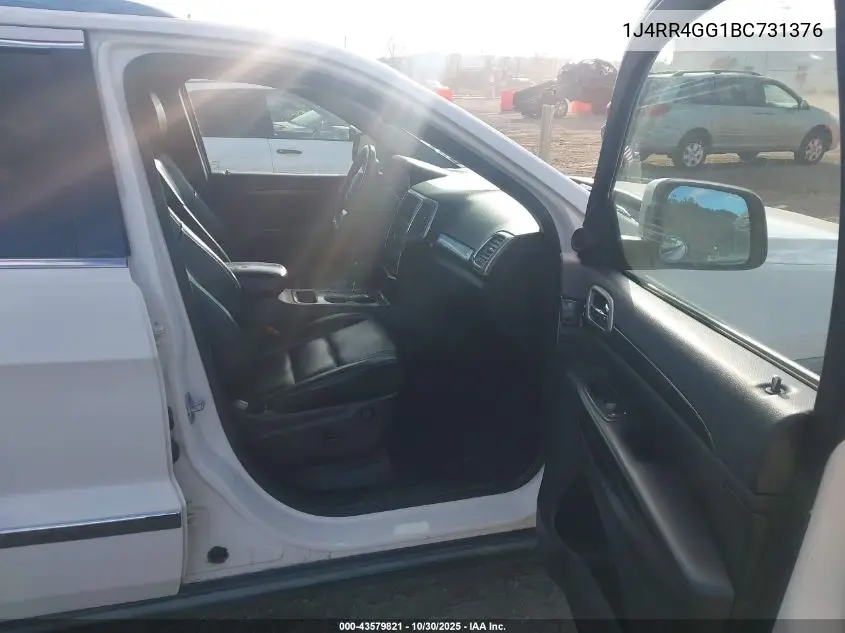 1J4RR4GG1BC731376 2011 Jeep Grand Cherokee Laredo