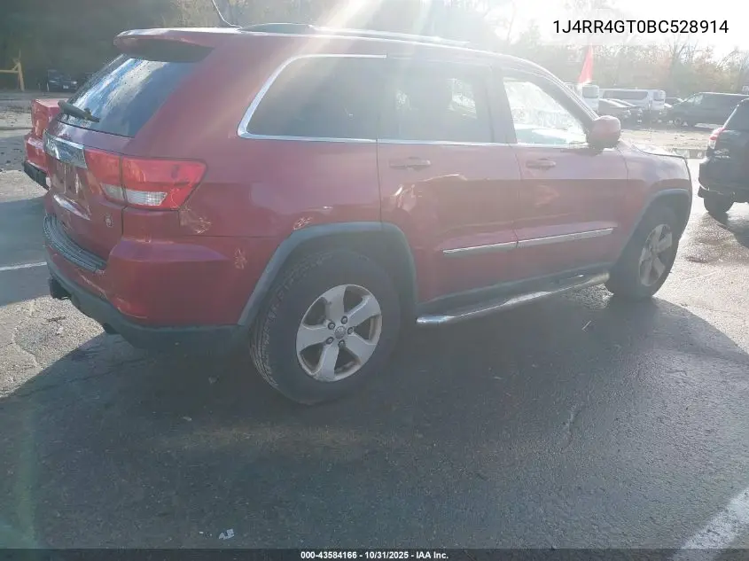 1J4RR4GT0BC528914 2011 Jeep Grand Cherokee Laredo