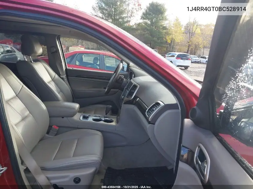 1J4RR4GT0BC528914 2011 Jeep Grand Cherokee Laredo