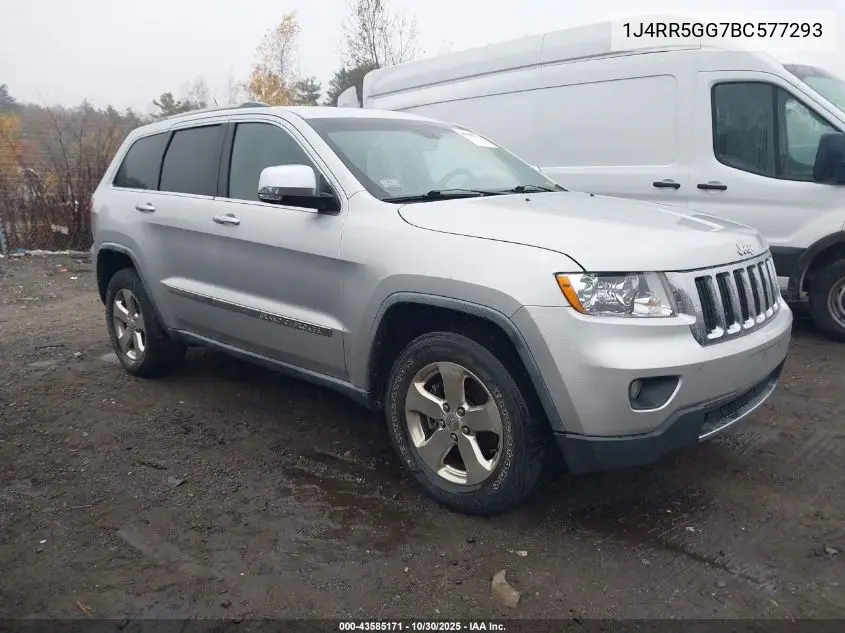 1J4RR5GG7BC577293 2011 Jeep Grand Cherokee Limited