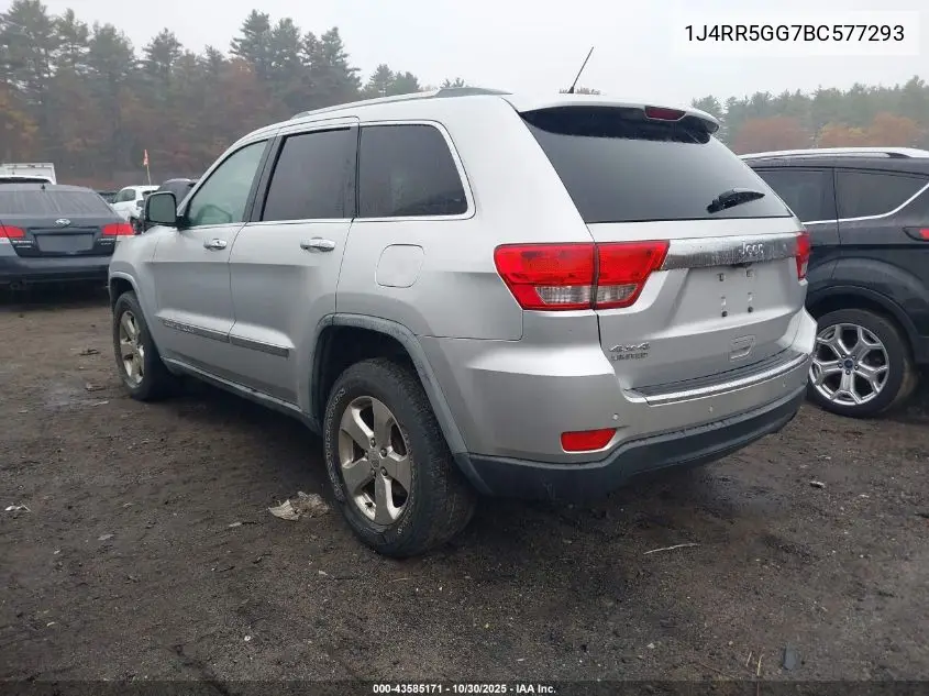 1J4RR5GG7BC577293 2011 Jeep Grand Cherokee Limited