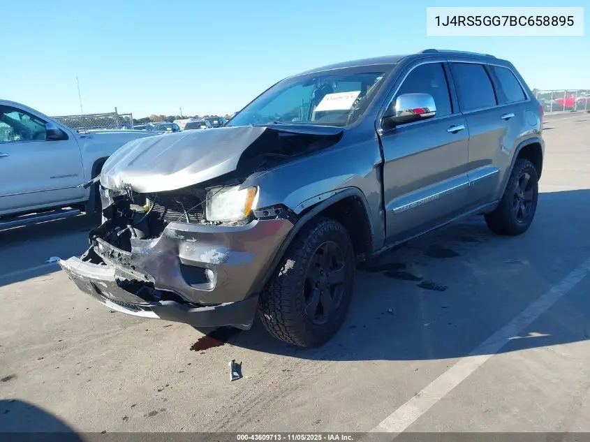 1J4RS5GG7BC658895 2011 Jeep Grand Cherokee Limited