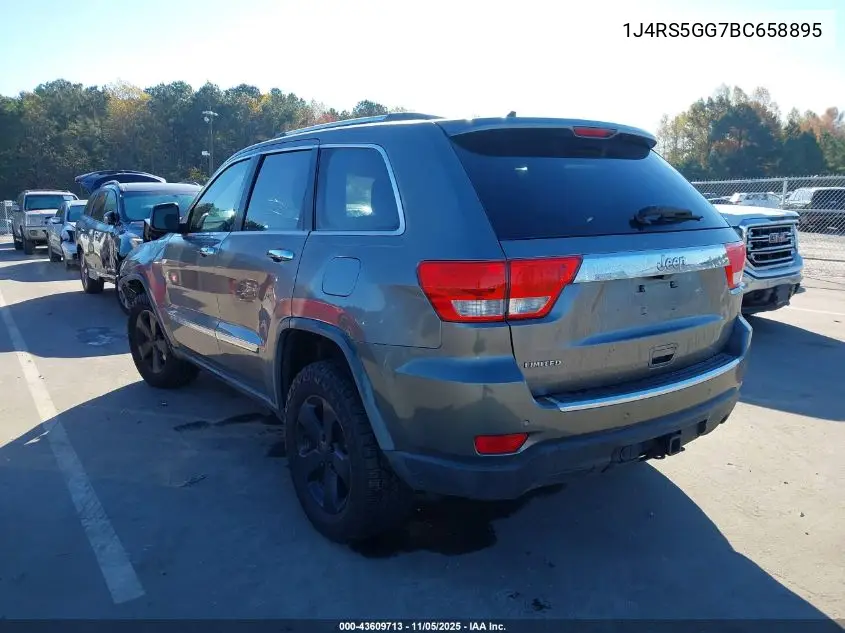 1J4RS5GG7BC658895 2011 Jeep Grand Cherokee Limited