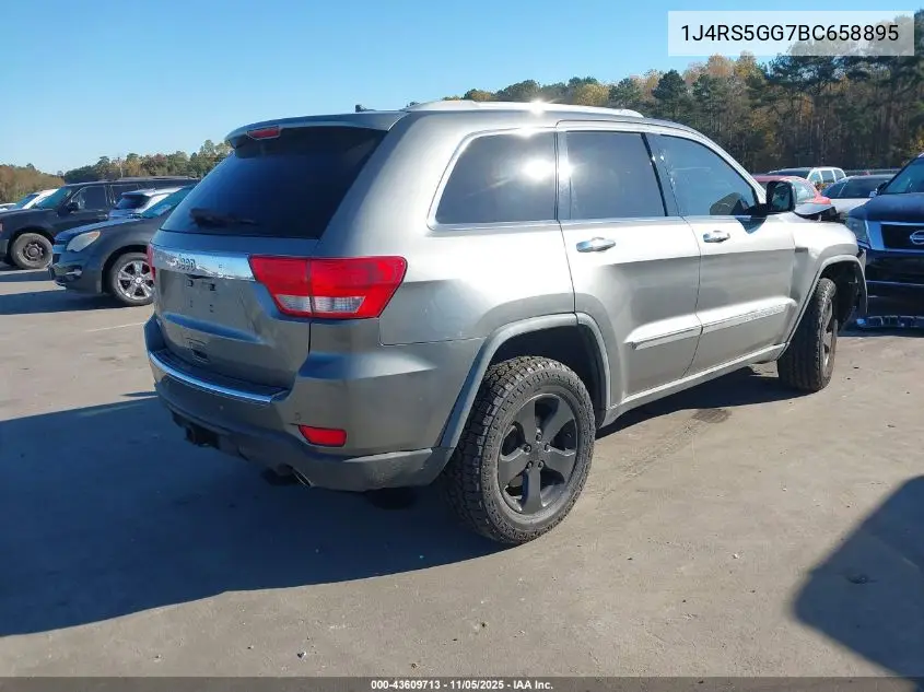 1J4RS5GG7BC658895 2011 Jeep Grand Cherokee Limited