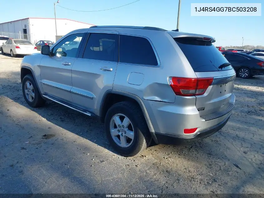 1J4RS4GG7BC503208 2011 Jeep Grand Cherokee Laredo