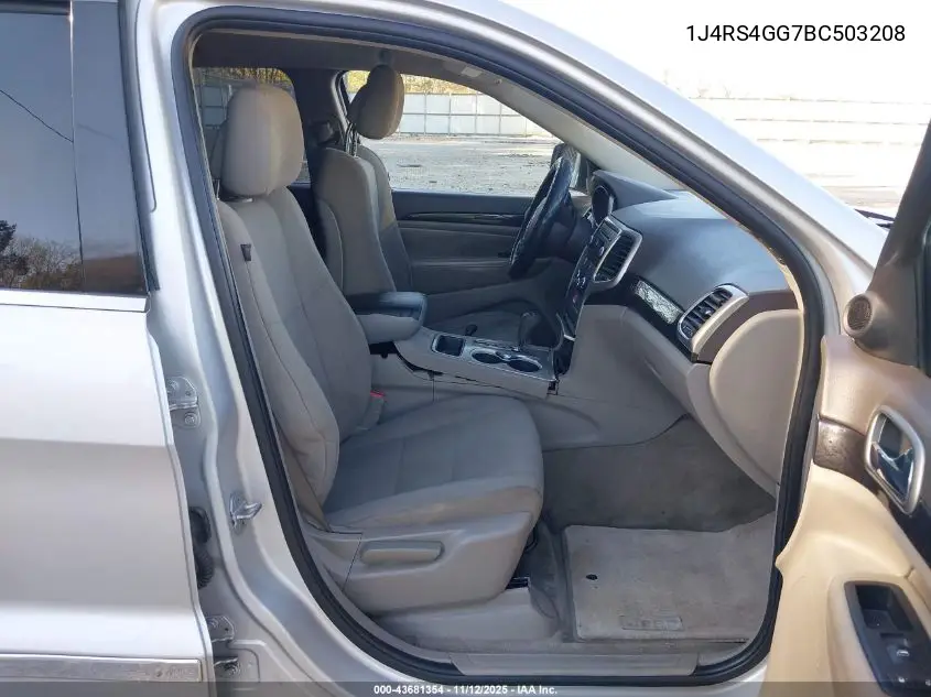 1J4RS4GG7BC503208 2011 Jeep Grand Cherokee Laredo