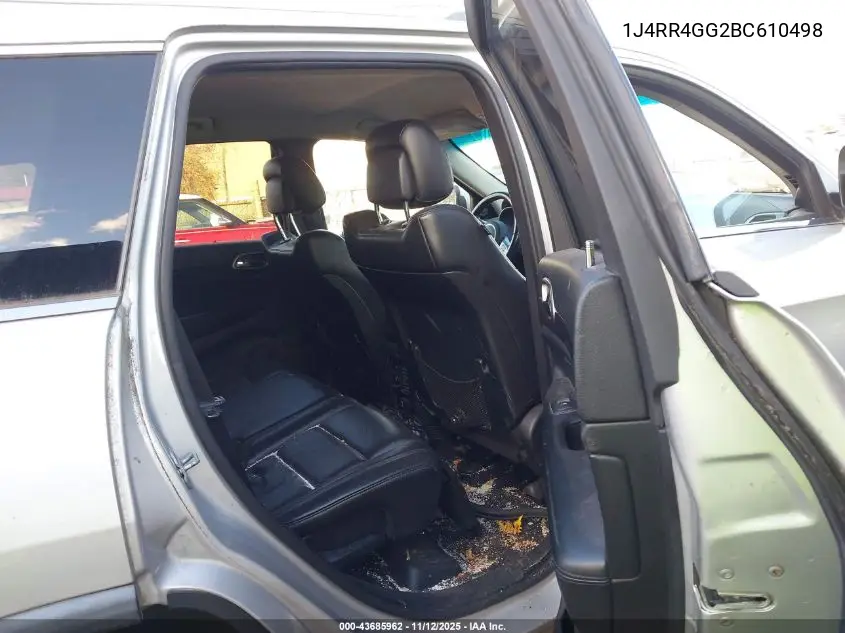 1J4RR4GG2BC610498 2011 Jeep Grand Cherokee Laredo
