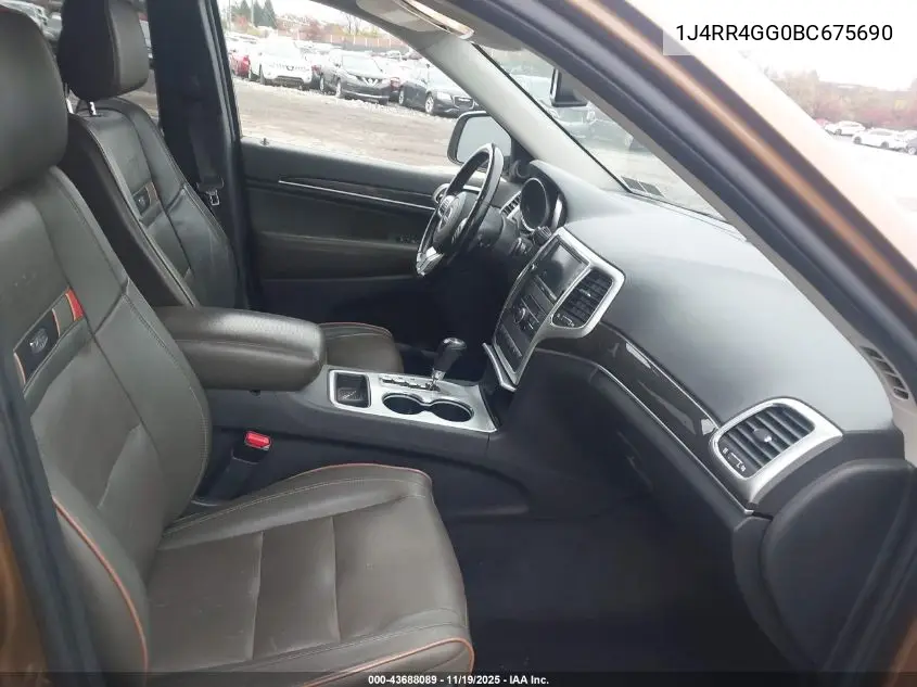 1J4RR4GG0BC675690 2011 Jeep Grand Cherokee Laredo