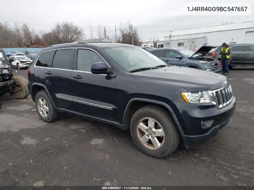 1J4RR4GG9BC547657 2011 Jeep Grand Cherokee Laredo