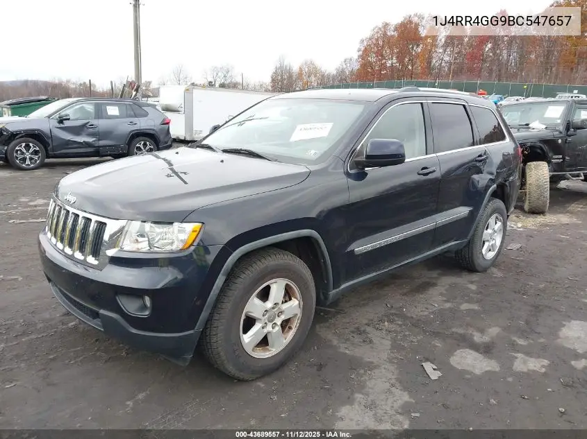 1J4RR4GG9BC547657 2011 Jeep Grand Cherokee Laredo