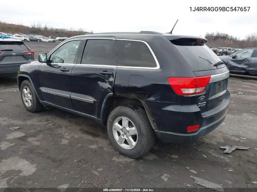 1J4RR4GG9BC547657 2011 Jeep Grand Cherokee Laredo