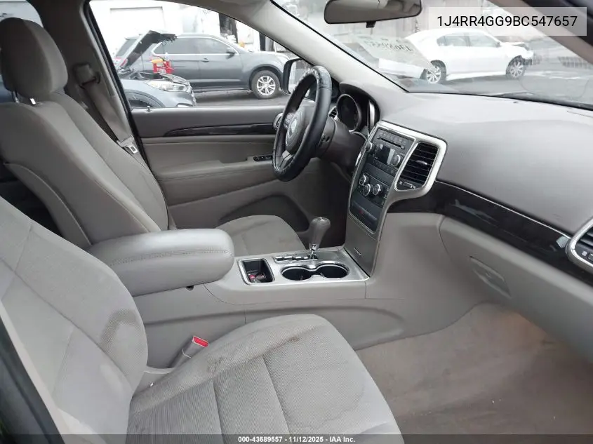 1J4RR4GG9BC547657 2011 Jeep Grand Cherokee Laredo