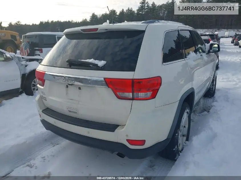 1J4RR4GG6BC737741 2011 Jeep Grand Cherokee Laredo
