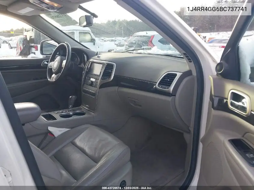 1J4RR4GG6BC737741 2011 Jeep Grand Cherokee Laredo