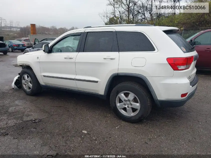 1J4RR4GGXBC510066 2011 Jeep Grand Cherokee Laredo