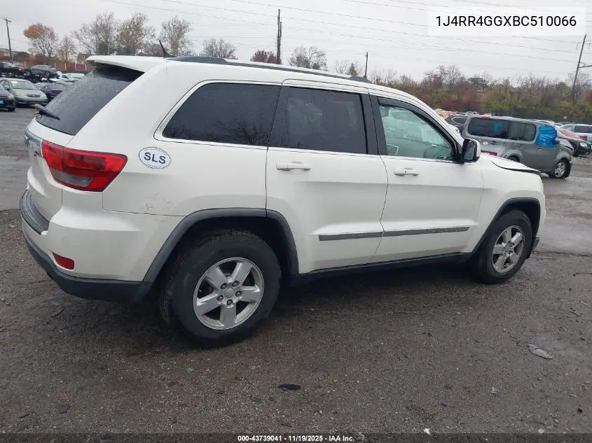 1J4RR4GGXBC510066 2011 Jeep Grand Cherokee Laredo