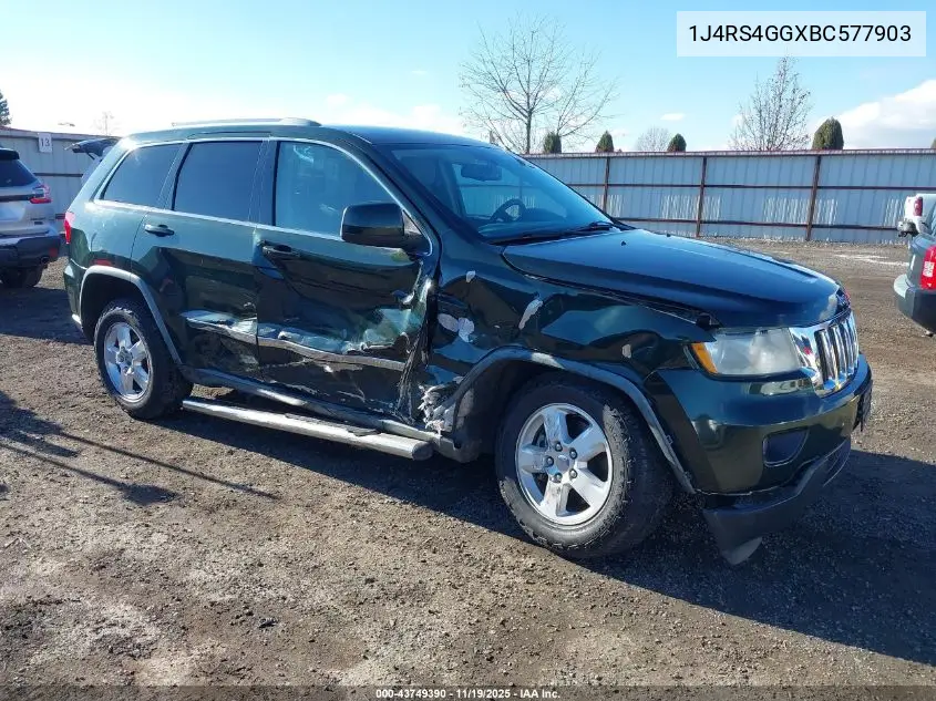 1J4RS4GGXBC577903 2011 Jeep Grand Cherokee Laredo