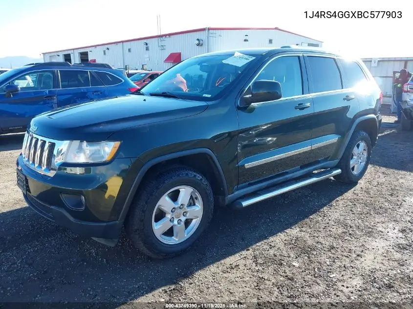 1J4RS4GGXBC577903 2011 Jeep Grand Cherokee Laredo