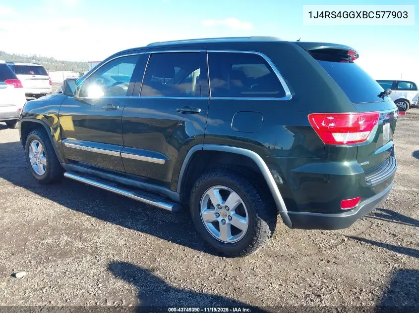 1J4RS4GGXBC577903 2011 Jeep Grand Cherokee Laredo