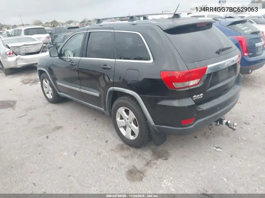 1J4RR4GG7BC629063 2011 Jeep Grand Cherokee Laredo