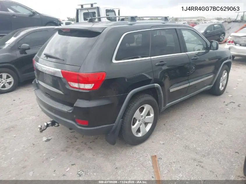 1J4RR4GG7BC629063 2011 Jeep Grand Cherokee Laredo