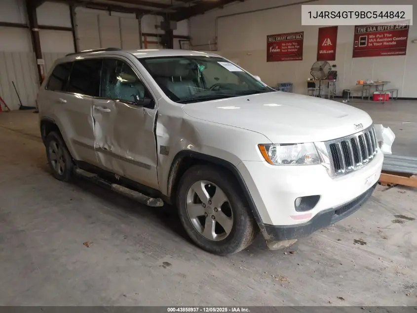 1J4RS4GT9BC544842 2011 Jeep Grand Cherokee Laredo