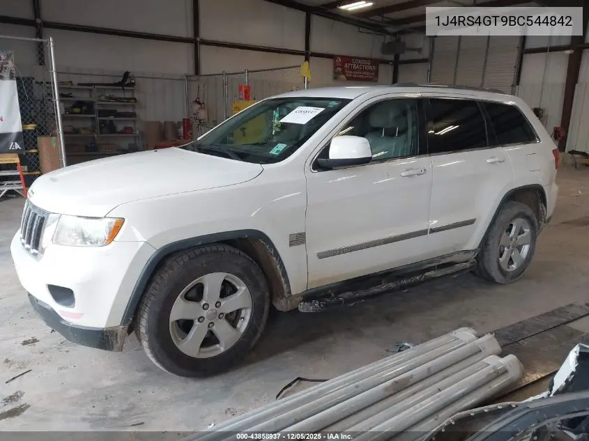 1J4RS4GT9BC544842 2011 Jeep Grand Cherokee Laredo