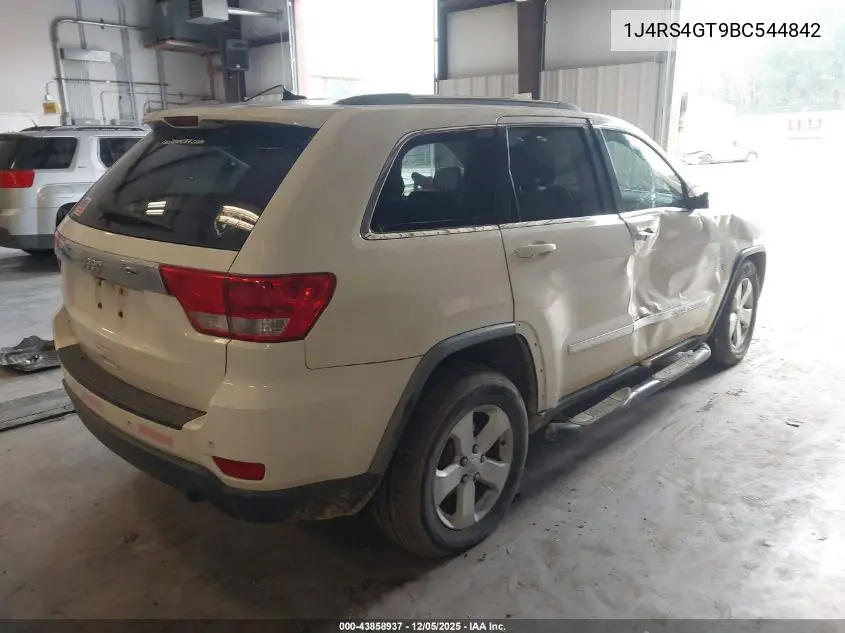 1J4RS4GT9BC544842 2011 Jeep Grand Cherokee Laredo