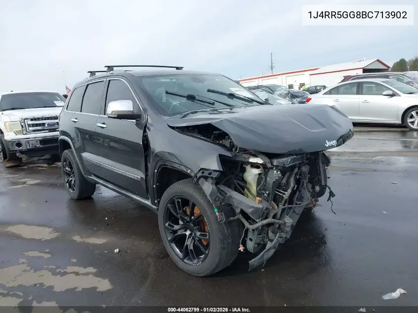 1J4RR5GG8BC713902 2011 Jeep Grand Cherokee Limited